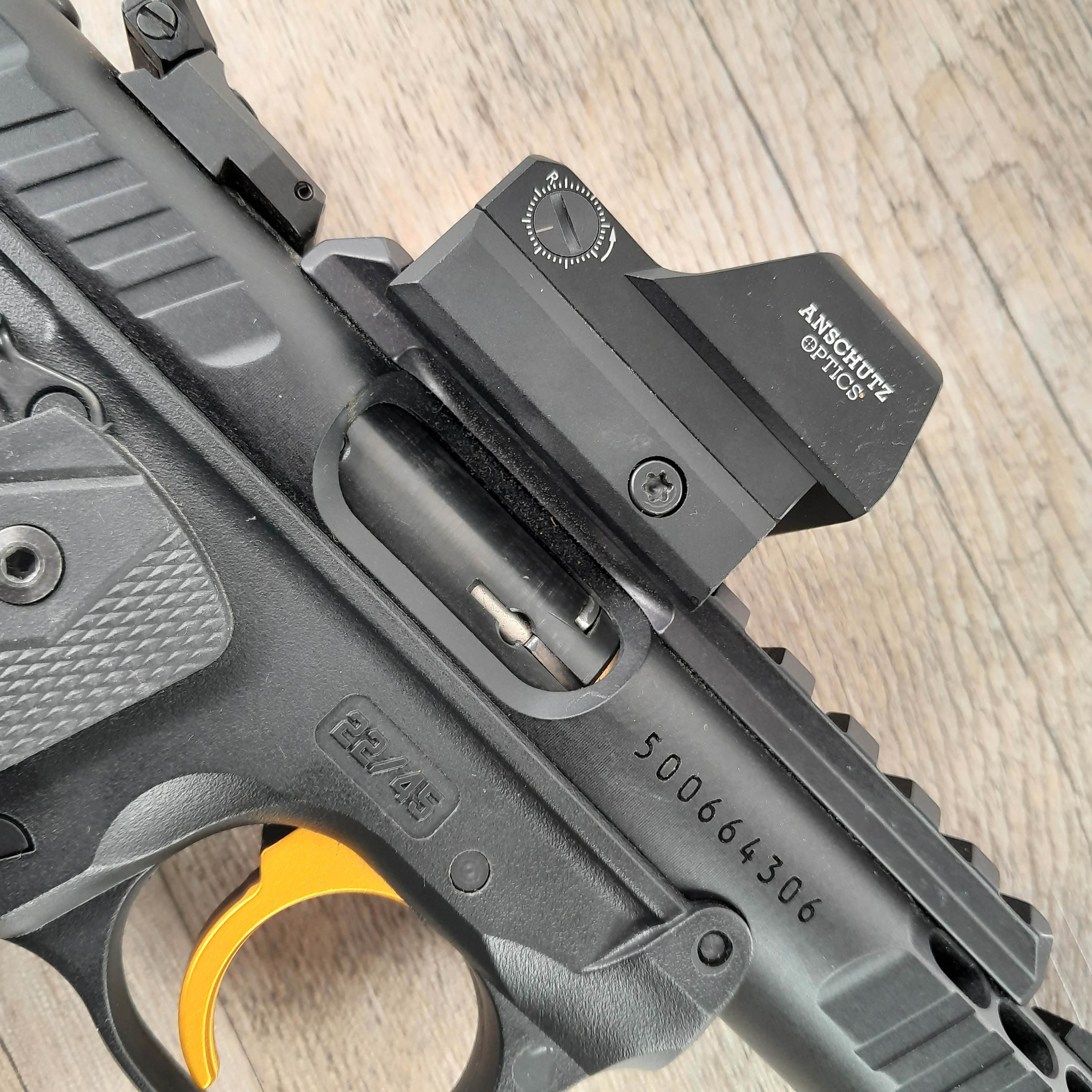 Rödpunktssikte AHG Anschütz Reflex Pro Wide 28x20