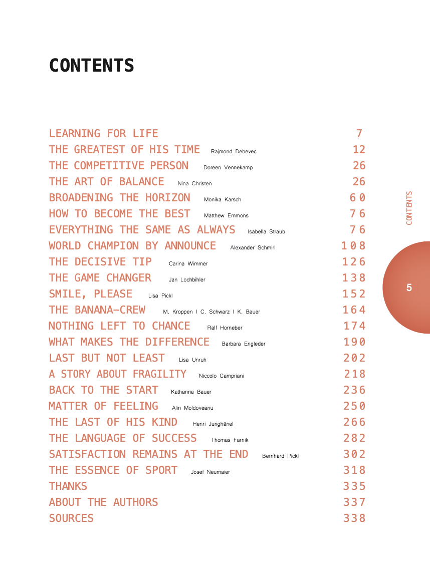 Bok för skytteträning. Insights - A deep dive into a champions mind