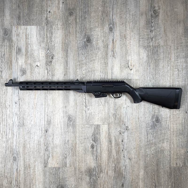 Begagnat Gevär Ruger PC Carbine, 9 mm, fluted barrel, gänga ½"-28