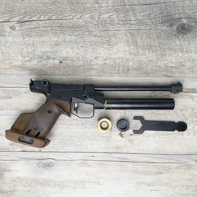 Begagnad Luftpistol FWB C10, ny tub ingår