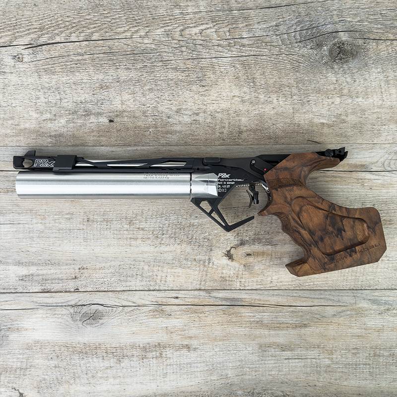 Demoskjuten Luftpistol Feinwerkbau P8X Lång L höger