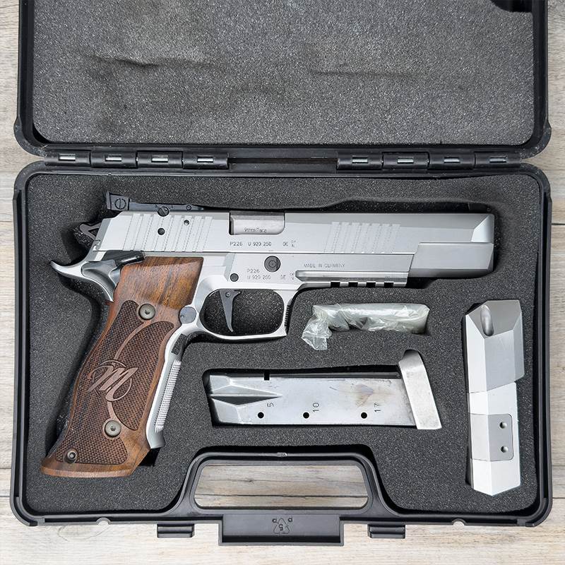 Begagnad Pistol SIG Sauer X-Line X-Six Supermatch 9 mm PPC Aristocrat