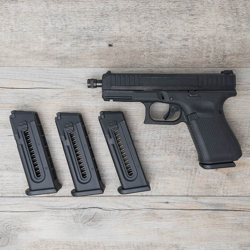 Begagnad Pistol Glock 44 .22 LR gängad pipa