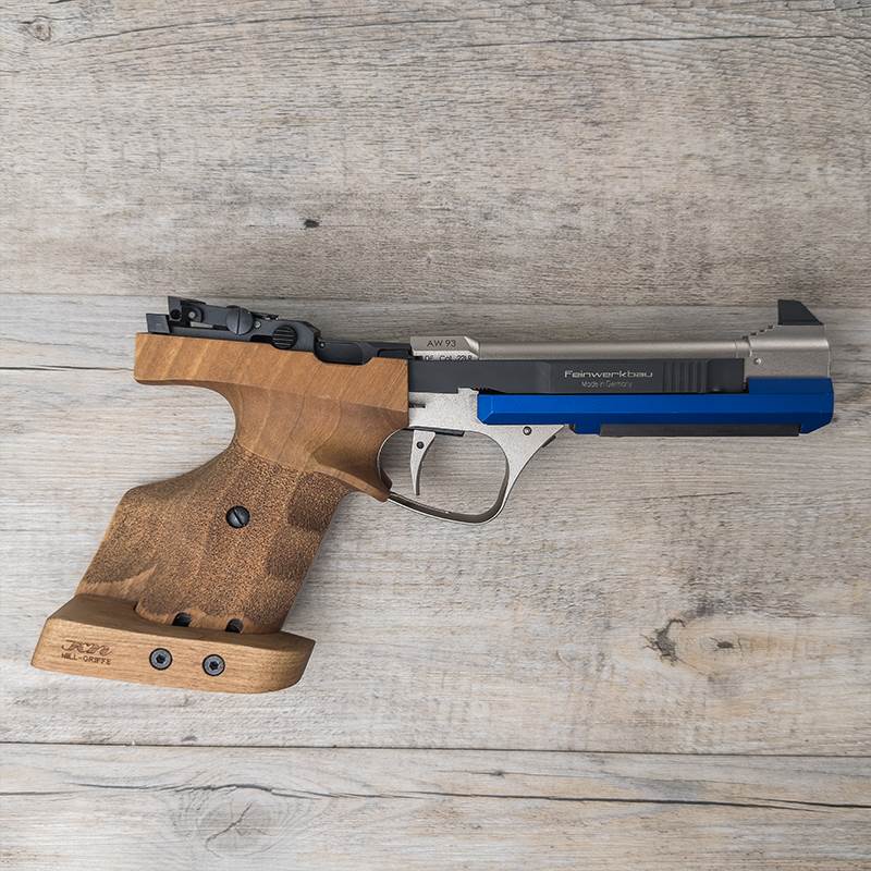 Begagnad Pistol Feinwerkbau AW93 lätt Nill-Medium, .22lr