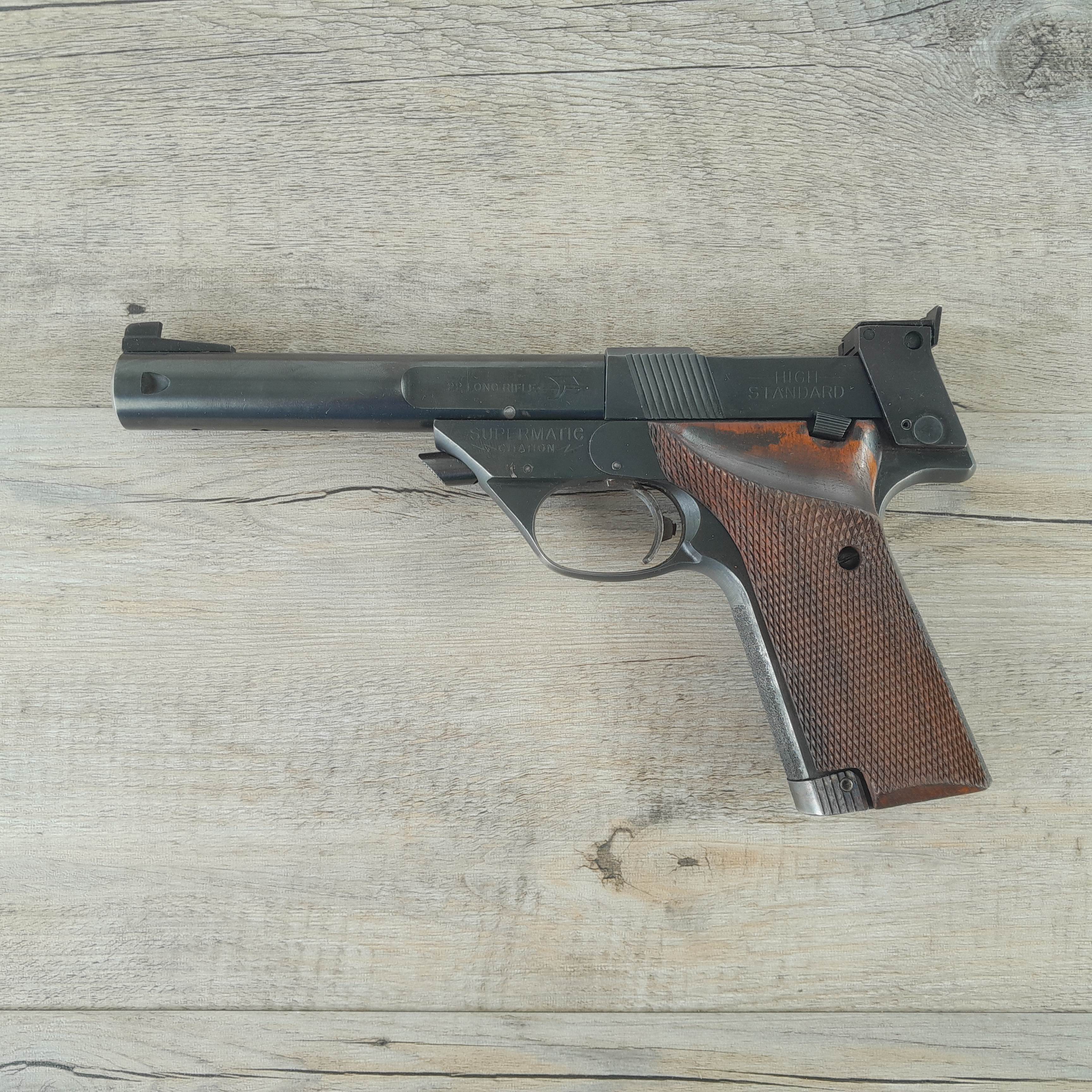 Begagnad Pistol High Standard 107 Military, .22lr
