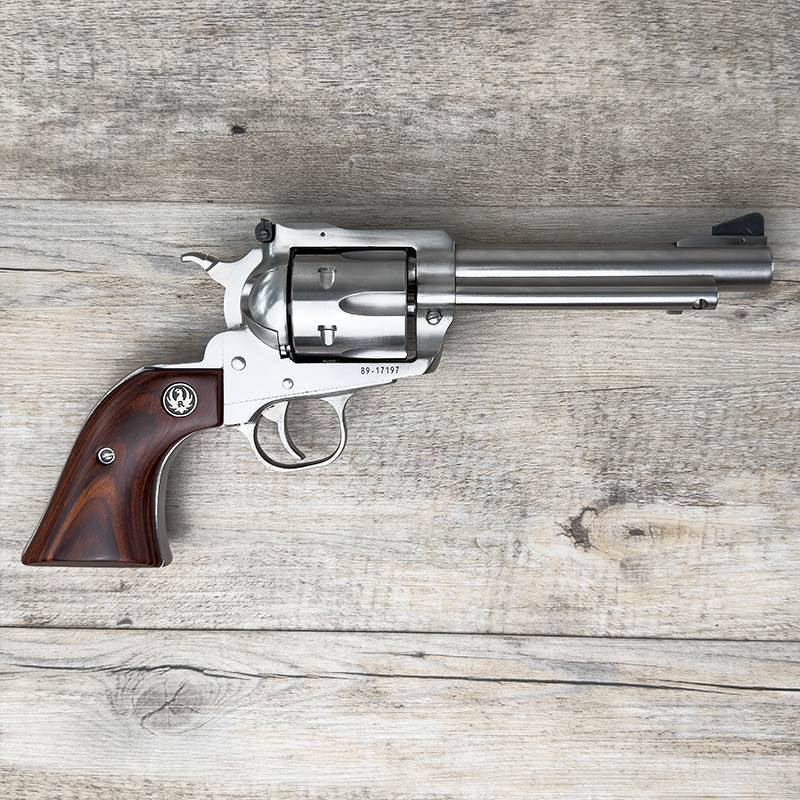 Begagnad Revolver Ruger New Model Super Blackhawk .44M, 5½" rostfri