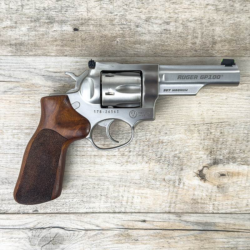 Begagnad Revolver Ruger GP100 4,2" Match Champion Rostfri .357 Mag