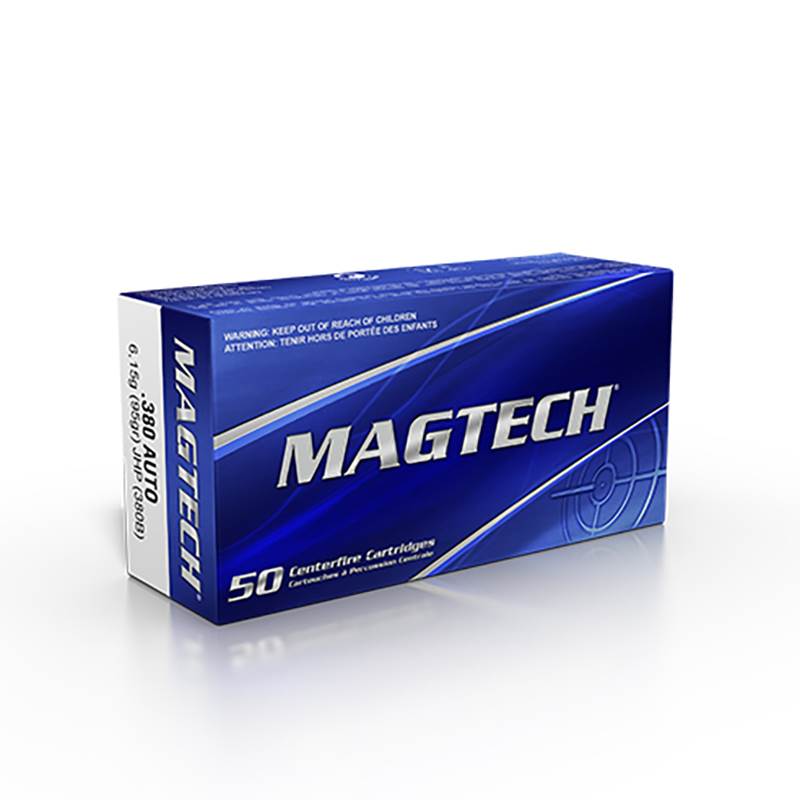 Patron Magtech .380 Auto 95 grs JHP, ask 50 st