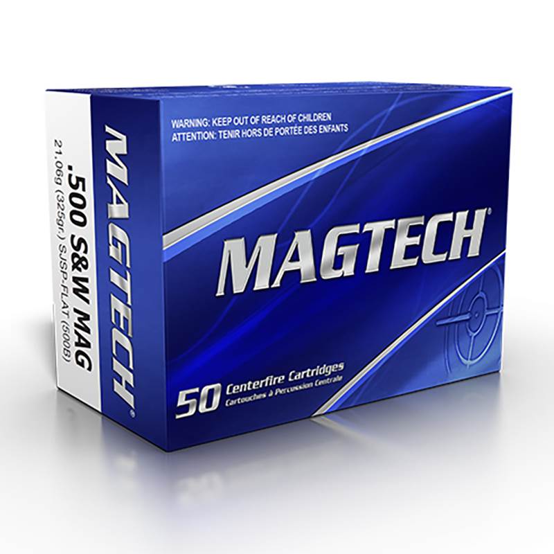 Patron Magtech .500 S&W 325 grs SJSP Flat, ask 20 st