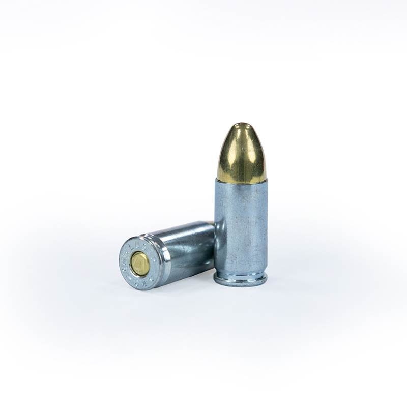 Patron Magtech 9mm Luger 124 grs FMJ Steel Case ask 50 st