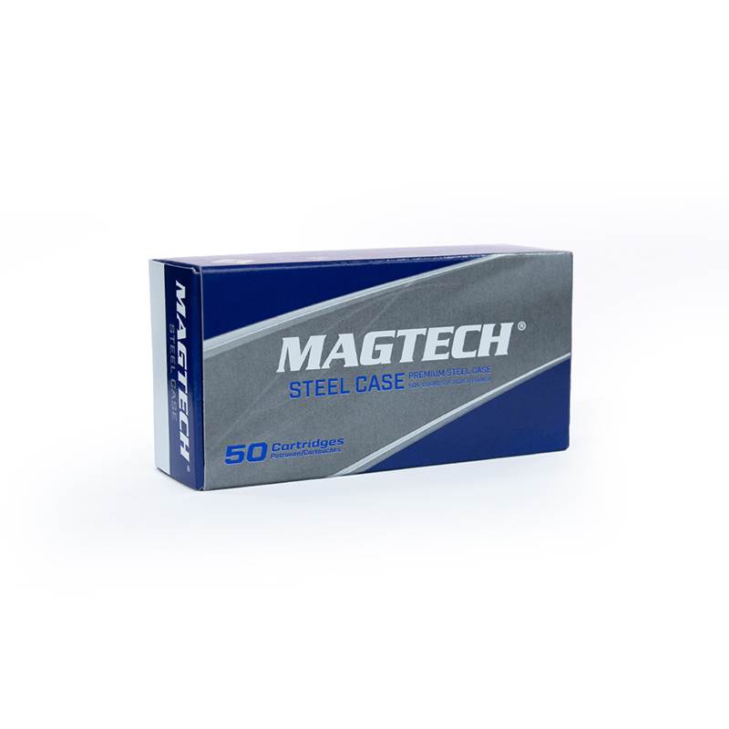 Patron Magtech 9mm Luger 124 grs FMJ Steel Case låda 1 000 st