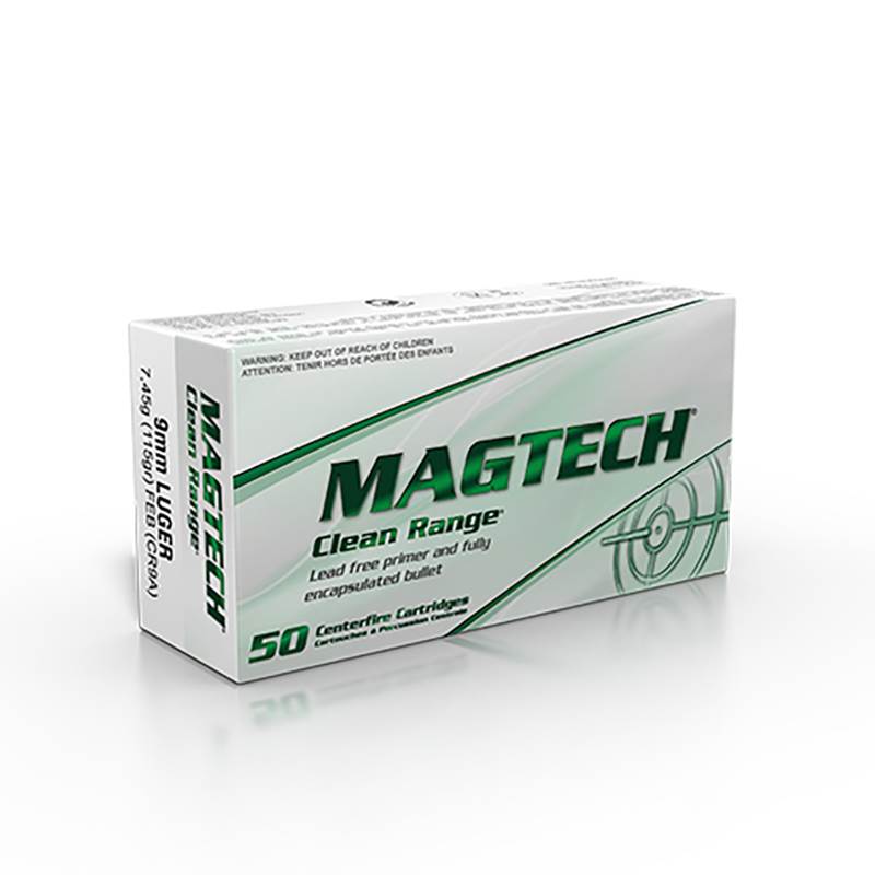 Patron Magtech 9mm Luger 115 grs FEB, CR, ask 50 st