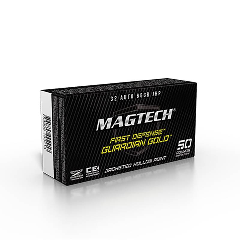 Patron Magtech .32 Auto 65 grs JHP Guardian Gold, ask 50 st