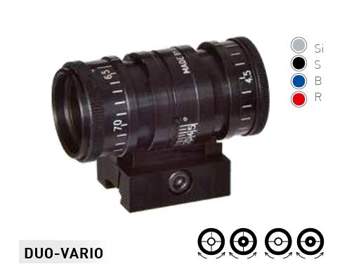 Ringkorn ställbart Duo-Vario för Walther tävlings luftgevär. M22.