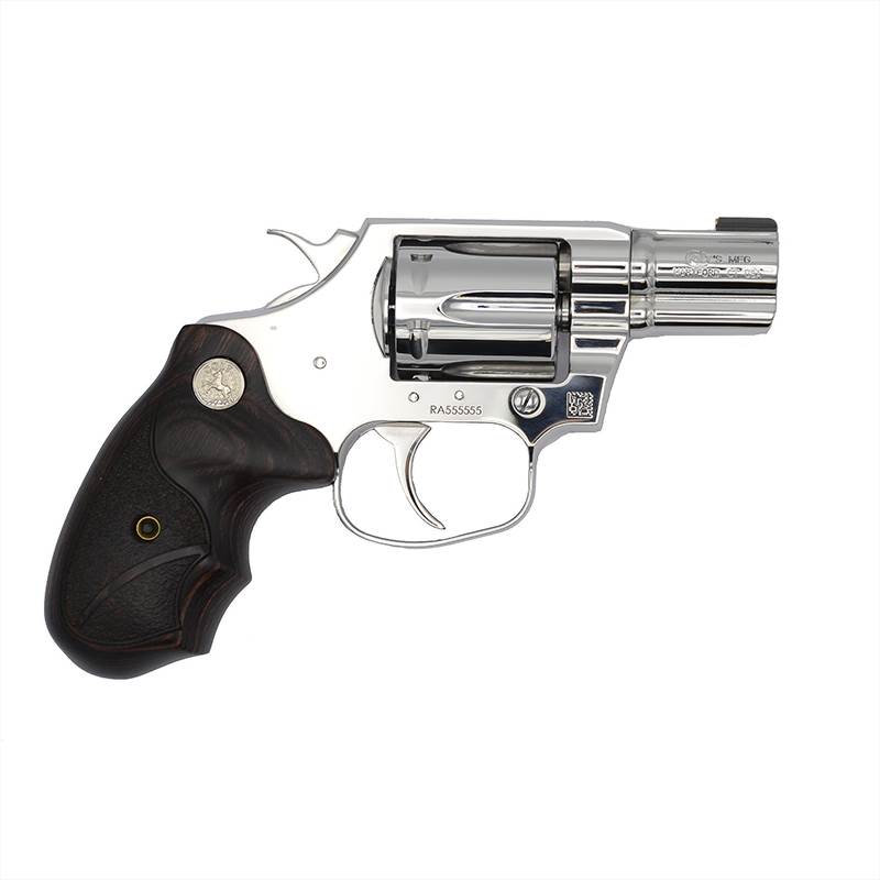 Revolver Colt Cobra .38 Spl +P, 2" Bright rostfri