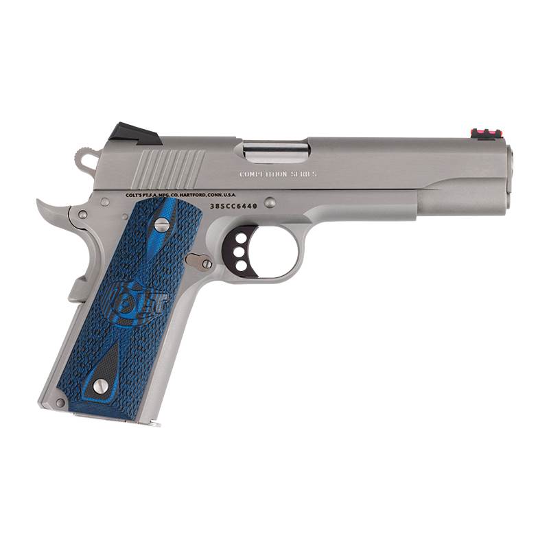 Pistol Colt Competition 1911, .38 Super, 5" Rostfri