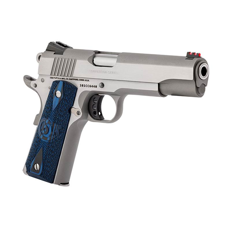 Pistol Colt Competition 1911, .38 Super, 5" Rostfri