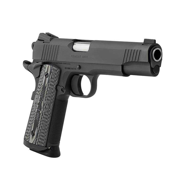 Pistol Colt Combat Unit Government .45 ACP 5" Anodized / Black DLC