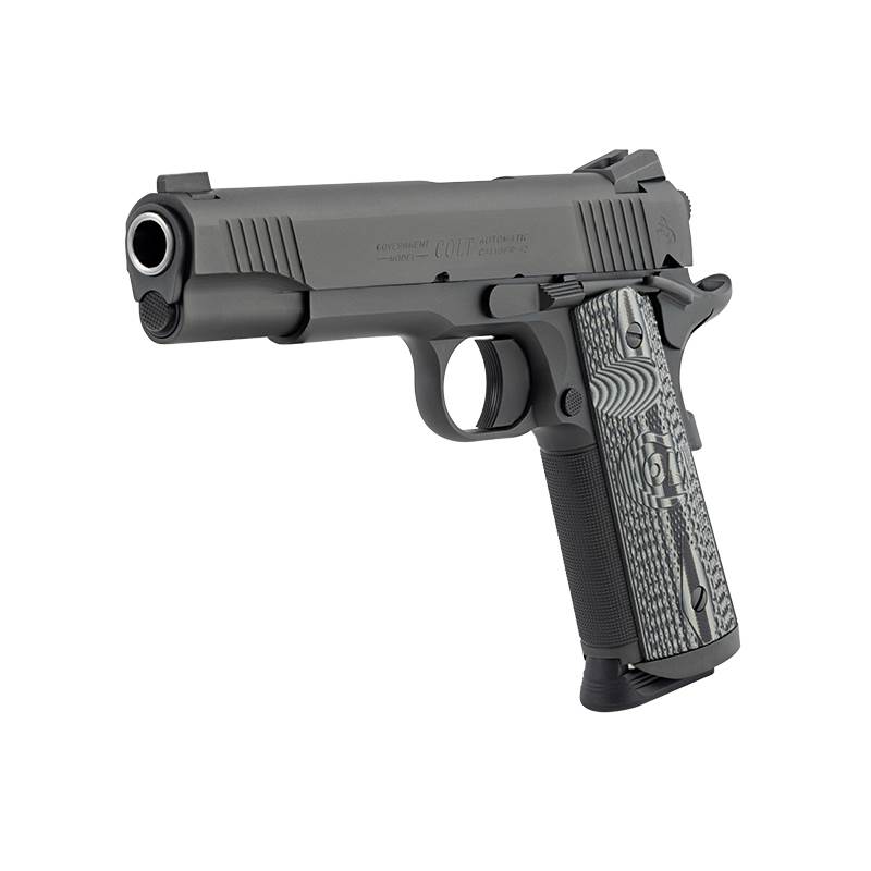 Pistol Colt Combat Unit Government .45 ACP 5" Anodized / Black DLC