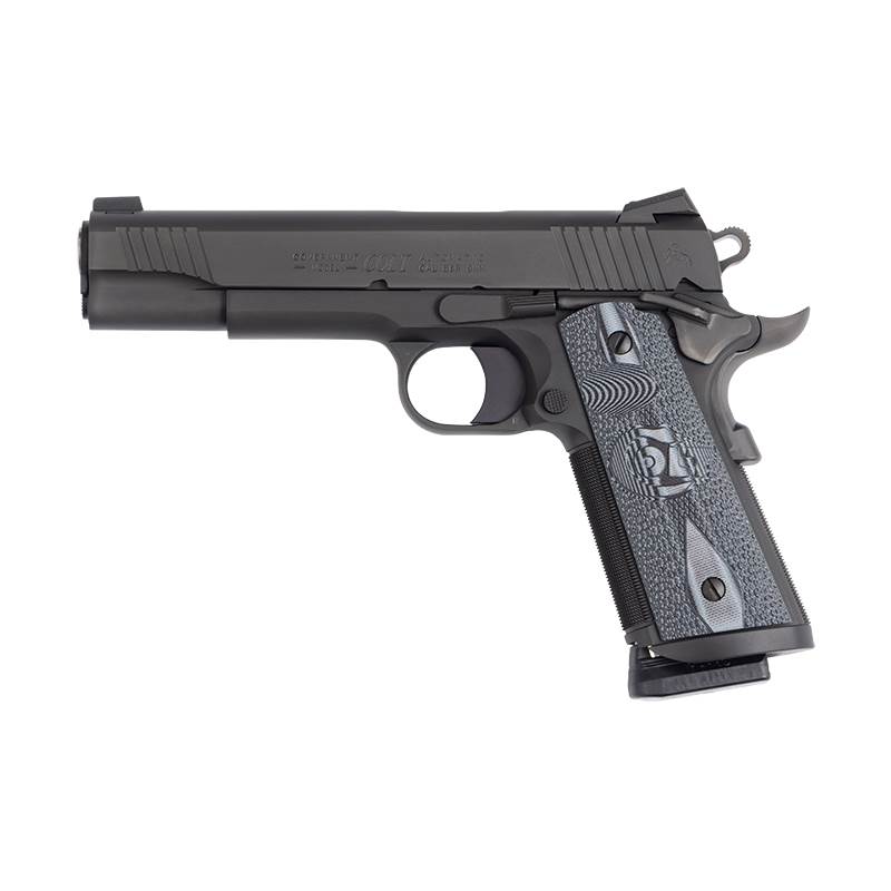 Pistol Colt Combat Unit Government 9mm 5" Anodized / Black DLC