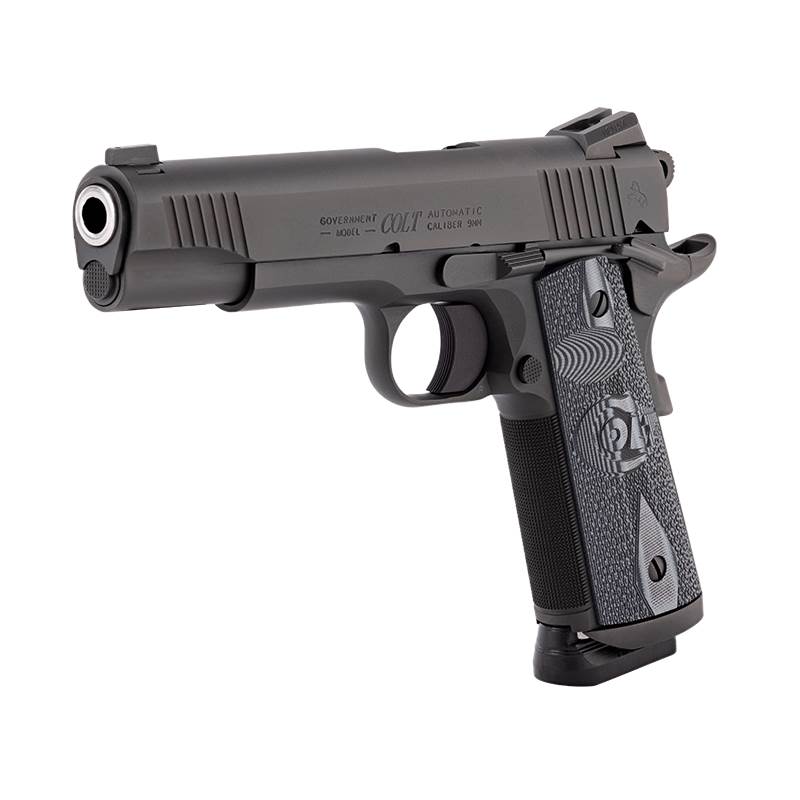 Pistol Colt Combat Unit Government 9mm 5" Anodized / Black DLC