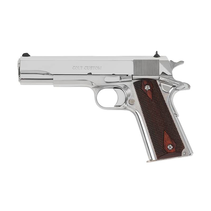 Pistol Colt Government Model 1911, .45 ACP, 5" Bright Stainless