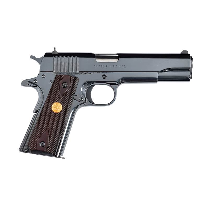 Pistol Colt Government Model 1911, .38 Super, 5" Royal Blue