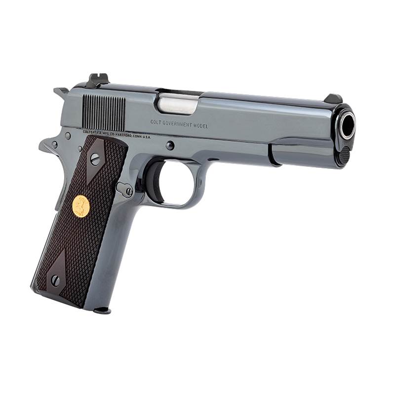 Pistol Colt Government Model 1911, .38 Super, 5" Royal Blue