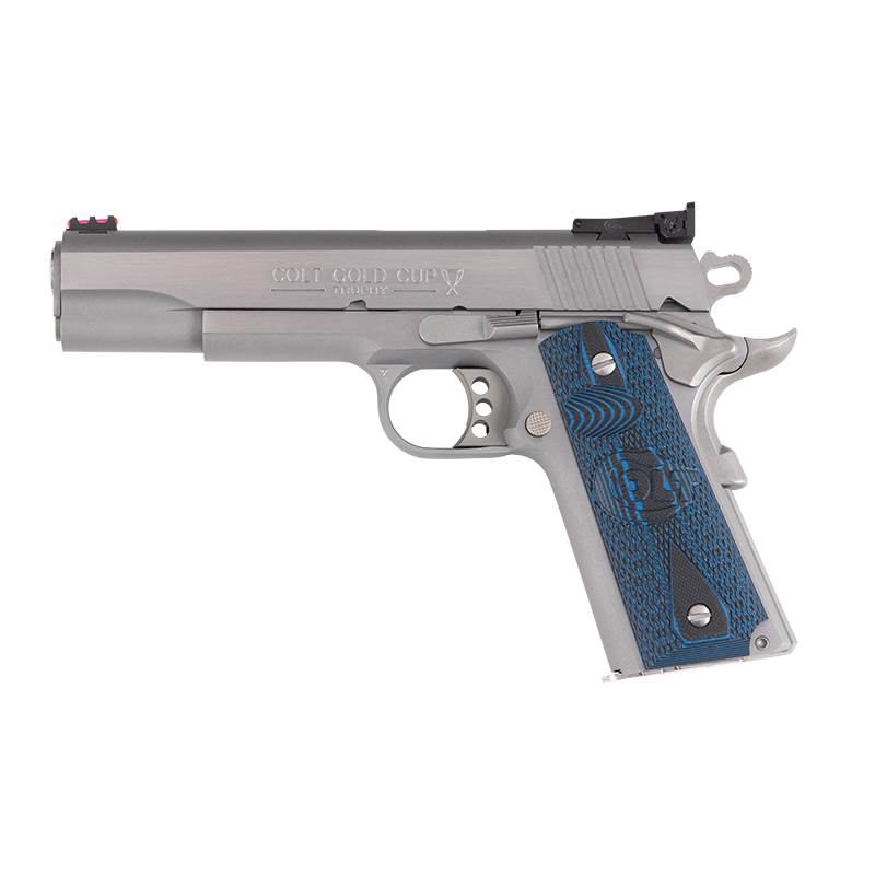 Pistol Colt Gold Cup, 9mm, 5" Rostfri