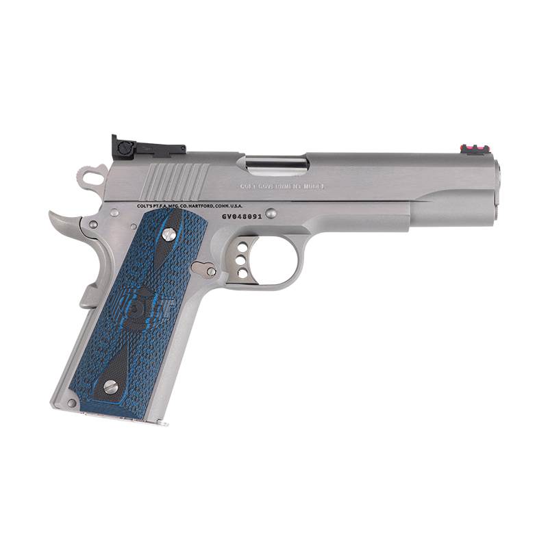 Pistol Colt Gold Cup, .38 Super, 5" Rostfri