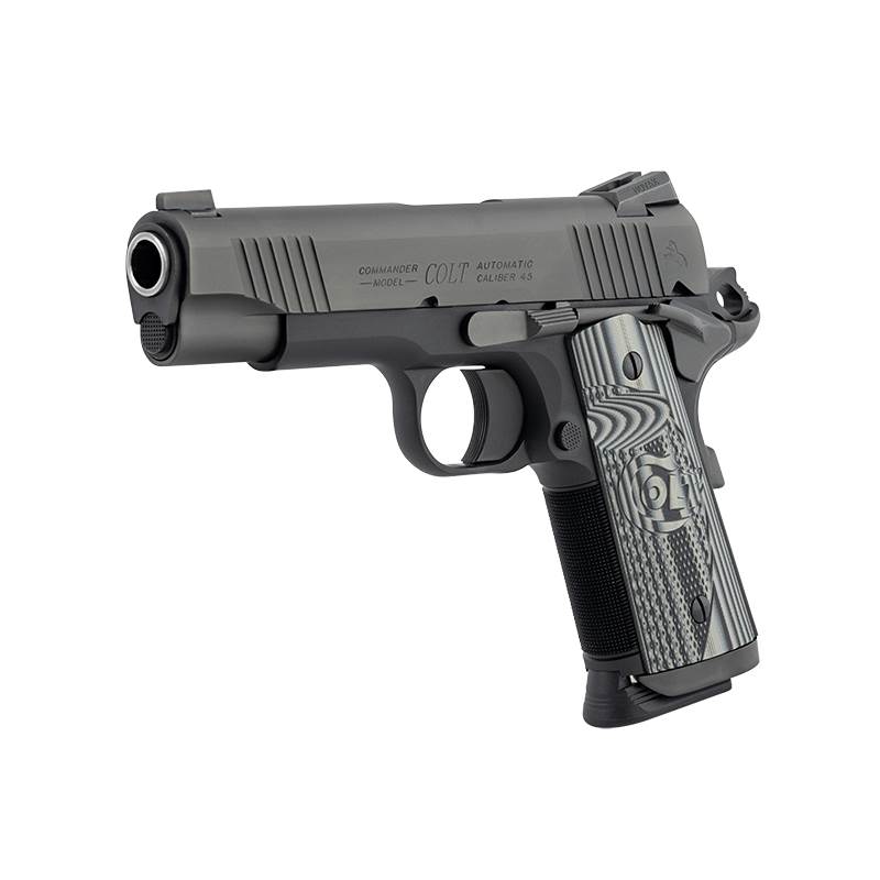 Pistol Colt Combat Unit CCO .45 ACP 4.25" Anodized / Black DLC