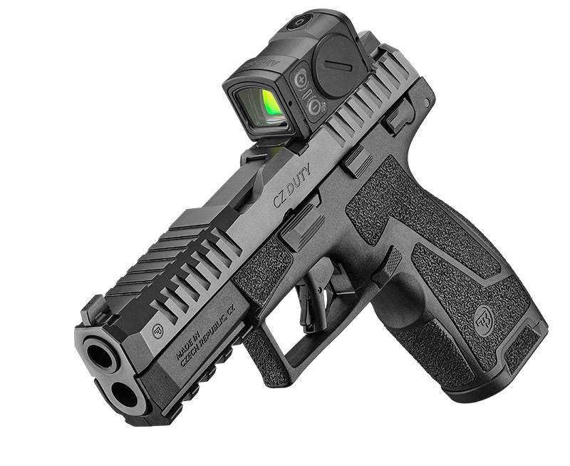 Pistol CZ Duty 4.0 F MS 9 mm, Fullsize manuell säkring optik