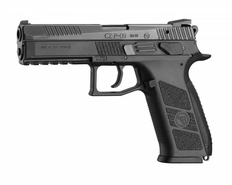 Pistol CZ P-09, manuel safety+decocker, 9 mm