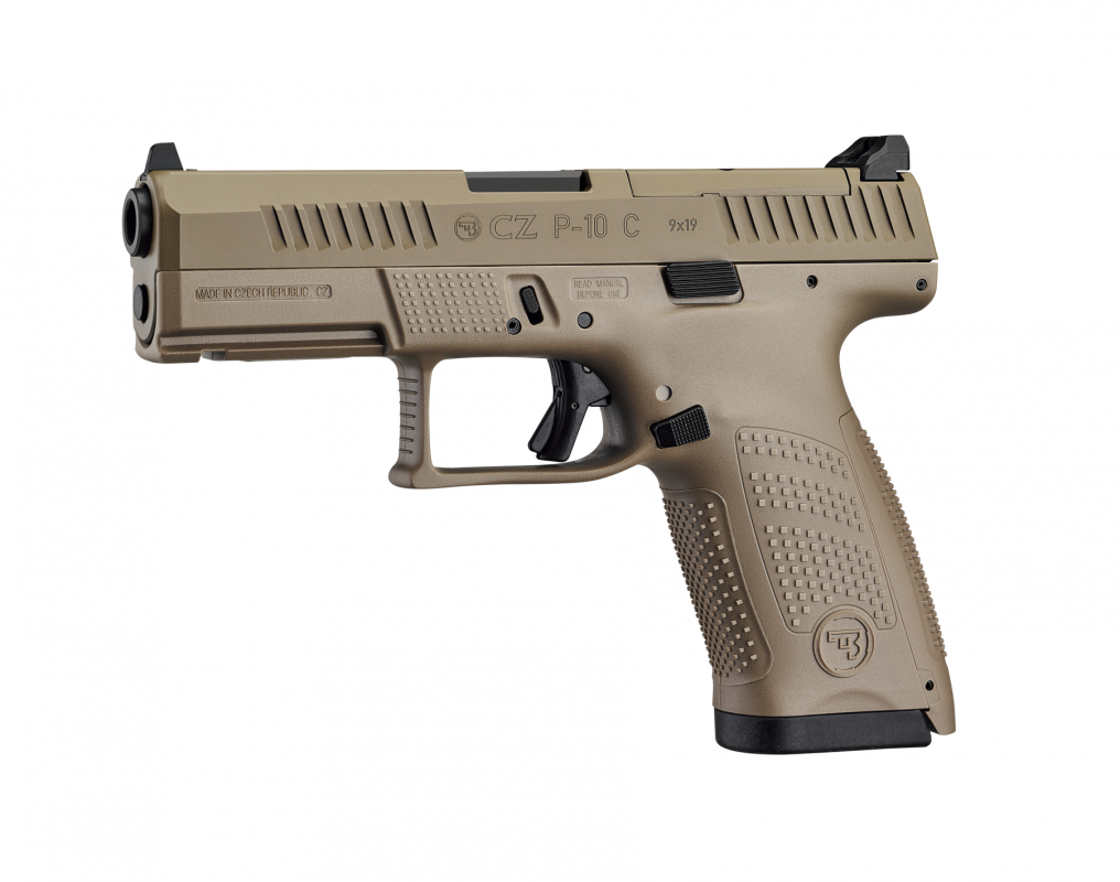 Pistol CZ P-10 C OR (Optic Ready) FDE 9 mm