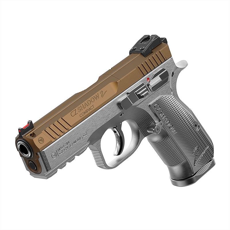 Pistol CZ Shadow 2 Compact Industrial Gold 9 mm