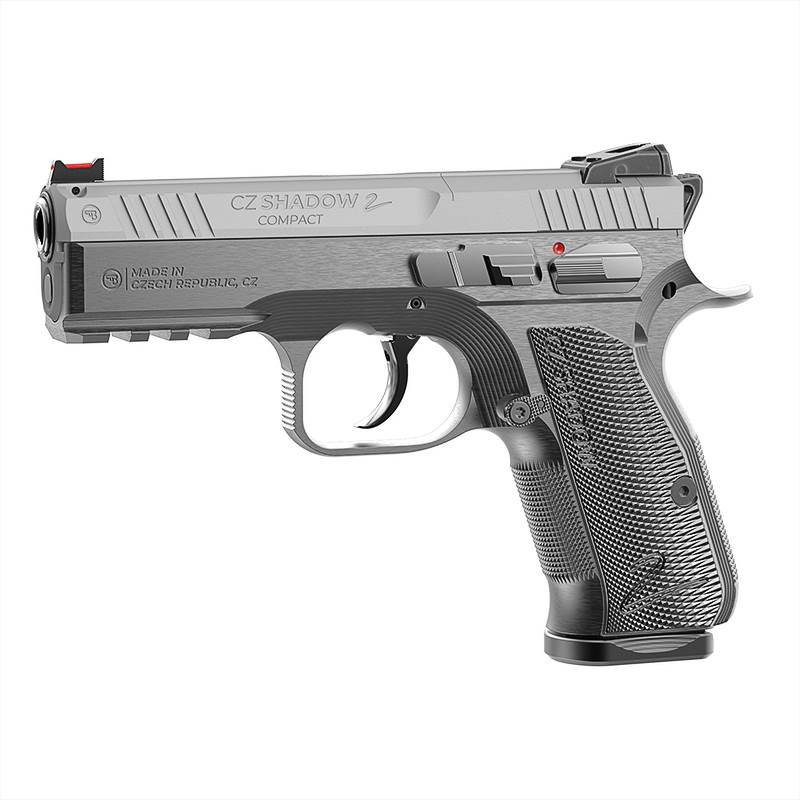Pistol CZ Shadow 2 Compact Industrial Silver 9 mm
