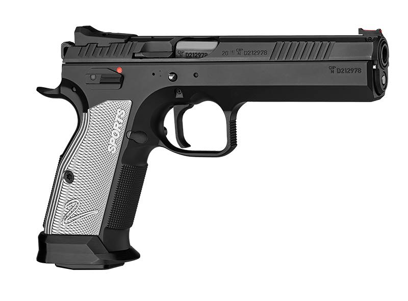 Pistol CZ Tactical Sports 2, 9 mm, Svart