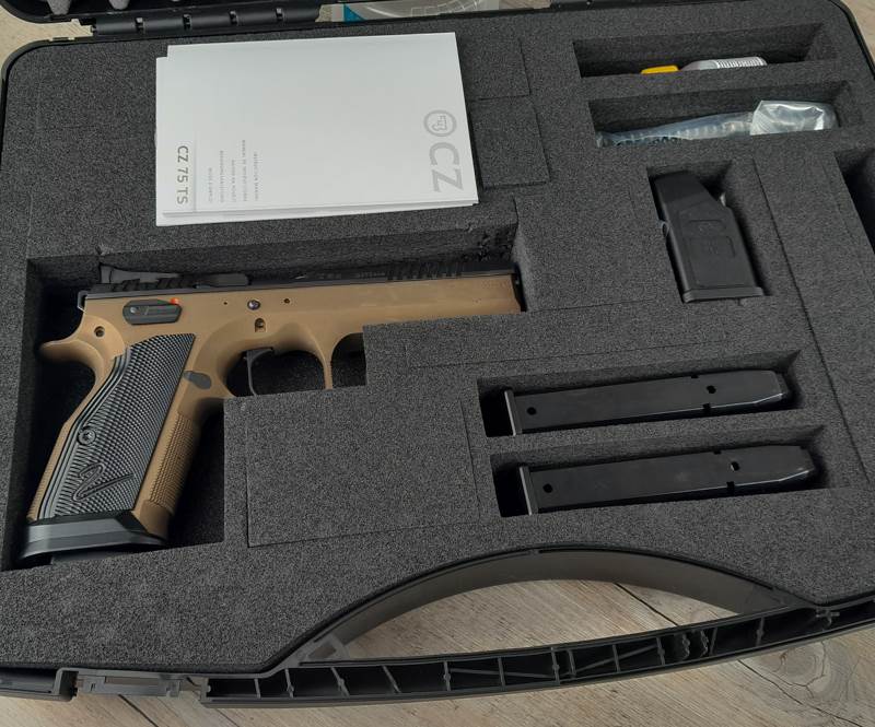 Begagnad Pistol CZ Tactical Sports 2, 9 mm, Deep Bronze DEMOEX