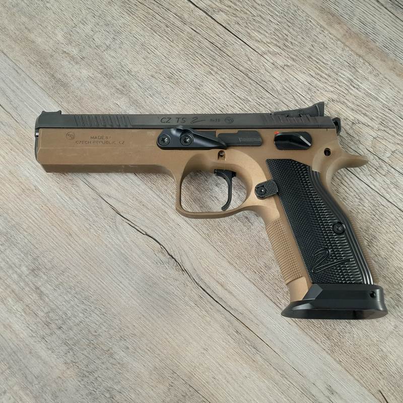 Begagnad Pistol CZ Tactical Sports 2, 9 mm, Deep Bronze DEMOEX