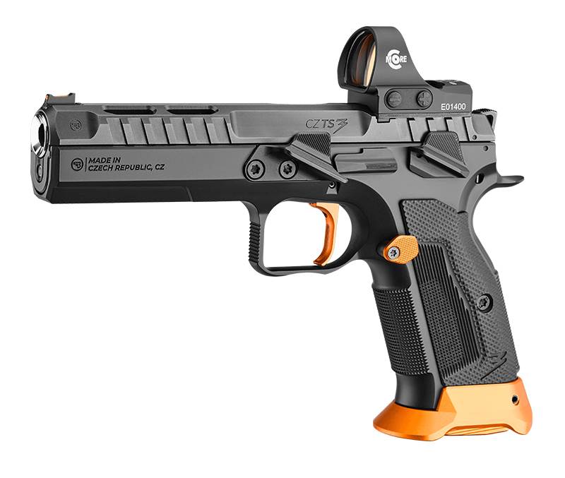 Pistol CZ Tactical Sports 3 Orange 9 mm