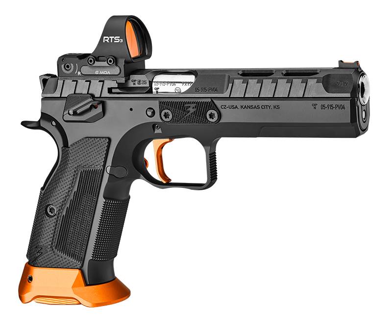 Pistol CZ Tactical Sports 3 Orange 9 mm