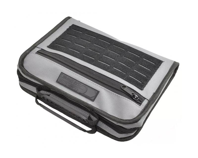 Vapenfodral CED Elite Series Large Pistol Case Grå/Blå