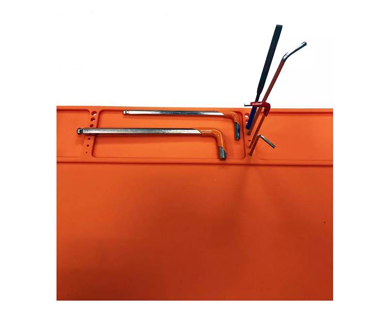 DAA Vapenvårdsmatta gummi orange