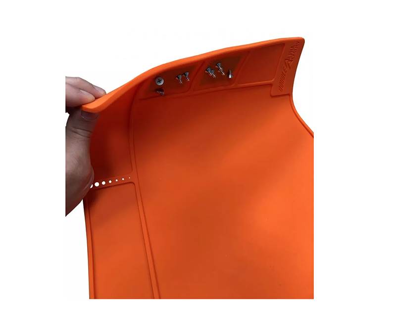 DAA Vapenvårdsmatta gummi orange