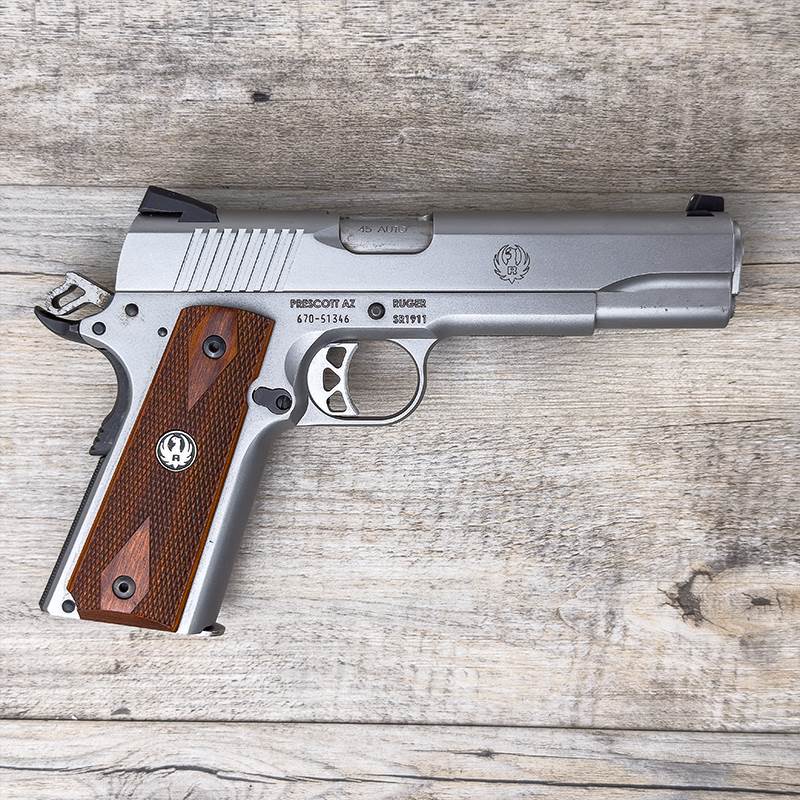 DEMO Pistol Ruger SR1911 .45  ACP, ej ställbart sikte.