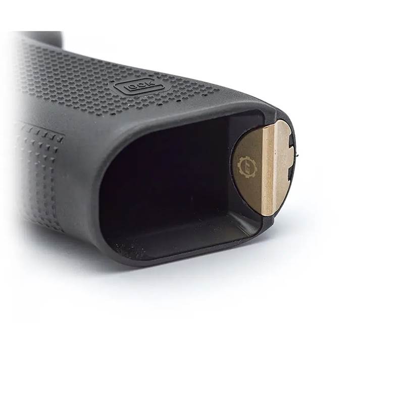 Grip Plug Eemann Tech Heavy Brass Feed Grip Plug for Glock 17 Gen4-5