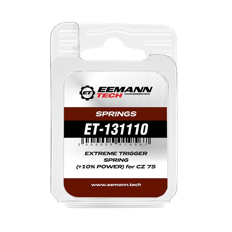 Fjäder för avtryckare +10% Eemann Tech för CZ 75/Shadow 2 förpackning