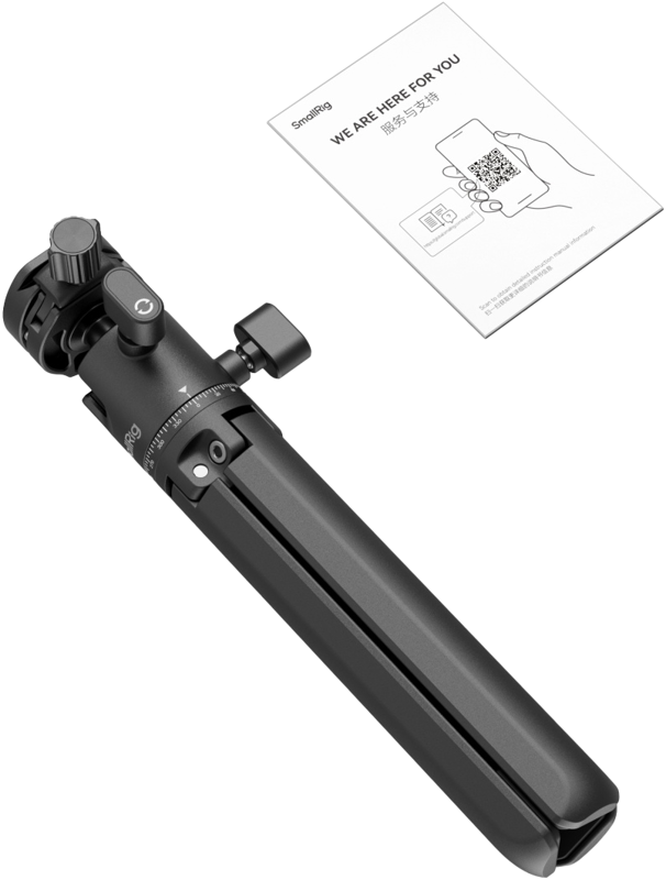 Litet stativ av bordstyp med ARCA Swiss Quick Release