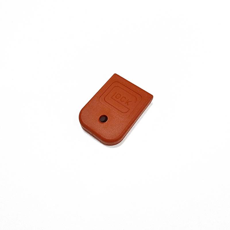 Magasinbotten, magazine floor plate, Glock 9x19, .40, .357, orange
