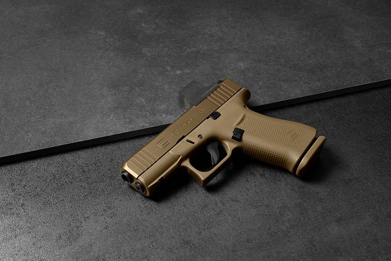 Pistol Glock 43X R MOS-K FS 9x19 Coyote